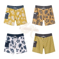 Op Maat Gemaakte Heren Boardshort Surfshorts Groothandel Zwemkoffer 4-Way Stretch Boardshorts Te Koop
