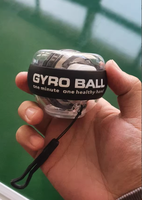 Giroscopio de Muñeca Metálico Portátil y Duradero de Alta Calidad para Ejercicios de Fuerza de Dedos y Entrenamiento de Velocidad