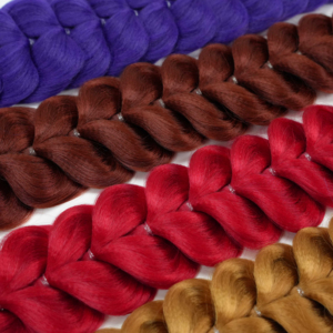 Three Dimensional Heart Shape Ponytail, Different Colors and Styles Dragon Braid Ponytail for <b>Kids</b> 3D Heart Shape Ponytail - Product Image 6
