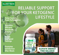 Cápsulas de Suplemento Dietético de Fibra Keto ACV BHB de Marca Privada, Cápsulas Keto BHB, Suplementos para la Pérdida de Peso, Cápsulas Dietéticas