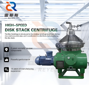 Centrifugeuse à disque pour l'<span class=keywords><strong>extraction</strong></span> d'huile de suif de bœuf à prix compétitif avec moteur et composants essentiels de pompe - Product Image 3