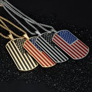 Customize Engraveable Plated/Black Gay or <strong>Lesbian</strong> Pride Chain Metal Id Name Dog Tags Stainless Steel Necklace - Product Image 5