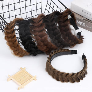 Haarband met elastische gevlochten haarstukjes voor dames, populair voor feestjes en dagelijks gebruik - Product Image 6