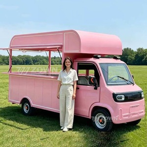 Chariot alimentaire à conception de pipeline éco-responsable, structure écologique pour les places publiques extérieures et les entreprises de vente de nourriture temporaires - Product Image 6