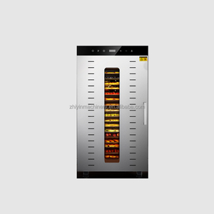 20-schicht-trocknungsmaschine für geschnittene obst- und gemüse-chips elektrische heizung lebensmittel dehydrierung heißtrocknungsgerät - Product Image 1