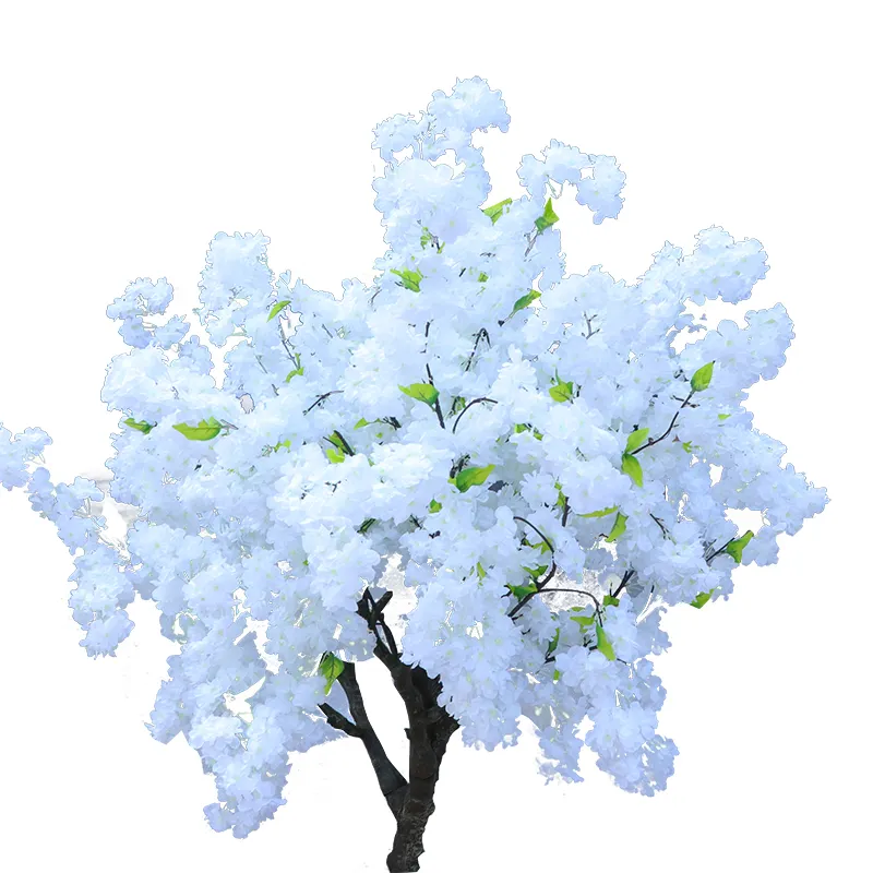 공장 직접 판매 고품질 작은 웨딩 장식 인공 벚꽃 나무 60-120cm 사용자 정의 스타일링