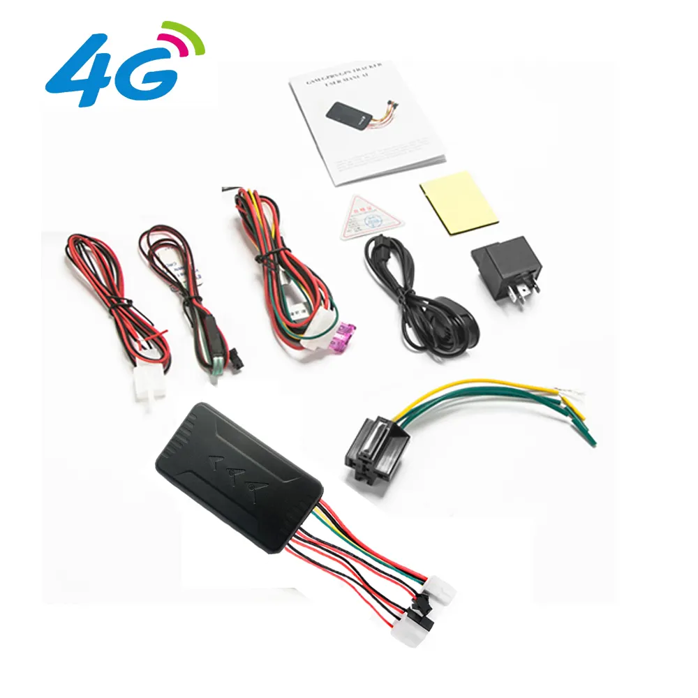 Alarma de puerta abierta Vehículo GPS Tracker 4G GT06 Posicionamiento preciso Motocicleta Dispositivo de seguimiento GPS con aplicación