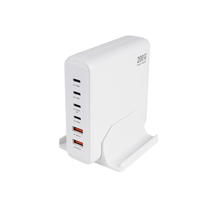 Chargeur USB GaN VCOM 100W 18W 4C 2A PD3.0 QC3.0 Puissance totale 240W Charge rapide pour ordinateur portable et téléphone portable 6 ports - Product Image 2