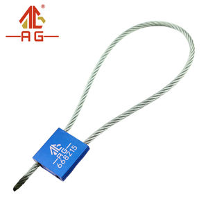 สายล็อคซีลนิรภัยแบบลวดอะลูมิเนียมเหล็ก AG C007 ขนาด 3.5 มม. 3.0 มม. - Product Image 3