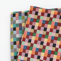 Tissu Jacquard Teint en Fil à Conception Personnalisée Rapide pour Tapisseries, Textiles de Maison, Sacs, Vêtements pour Garçons et Filles, Résistant aux Taches et Respirant