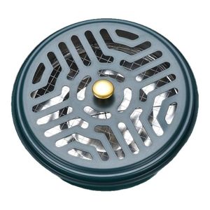 Stainless Steel Mosquito Coil Tray Round Fireproof <b>Holder</b> With Lid For Indoor Outdoor Use - Product Image 3