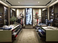 Équipement de boutique de mode, présentoirs de vêtements, tables pour petites boutiques de détail