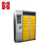 Écran tactile capacitif 10 points de 19 pouces, kiosque HT KDB-2A, équipement intelligent de service postal, casier à colis pratique