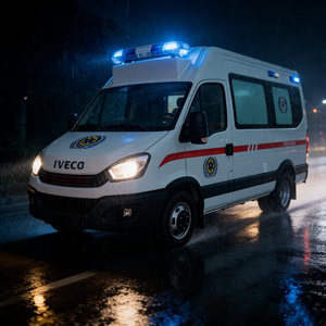 Ambulancia 1veco para UCI, Equipada con Gabinete Médico, Rescate de Emergencia, Transporte de Pacientes de Hospital, Vehículo Médico - Product Image 4