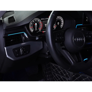 อัพเกรดไฟตกแต่งภายในรถยนต์แบบ LED สำหรับ Audi A4L ปี 2017-2025 ชุดแต่งไฟสร้างบรรยากาศ - Product Image 4