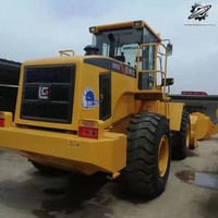 Chargeuse sur pneus Liugong d'occasion 856, 5 tonnes, moteur Cummins, pour travaux de terrassement, carrière et transport de sable
