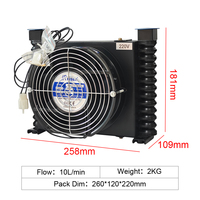 Intercambiador de Calor Pequeño de Ahorro de Energía Risen con Ventilador, Evita el Apagado del Equipo Debido a Sobrecalentamiento, Apto para Máquinas CNC