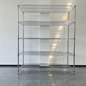 Estante de Almacenamiento Metálico de 5 Niveles, Resistente, Ajustable, con Certificación NSF - Product Image 1