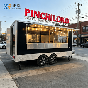 Contenedor para Food Truck, Contenedor para Carrito de Comida, Remolque de Café Móvil, Remolques para Camiones de Café, Limonada y Jugos - Product Image 3