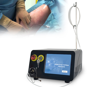 Máquina de tratamiento <span class=keywords><strong>láser</strong></span> de diodo de venas varicosas EVLT de 1470nm no invasivo Eliminación de venas varicosas - Product Image 3