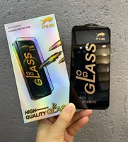 Protection d'écran en verre trempé 9H Full Cover ESD OG It's Me Glass pour iPhone 16 15 Pro Max 14 Pro 13