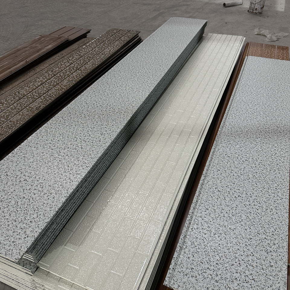 Exterior Wall Cladding Marble Finish Wood Grain Exterior Siding Panel ...