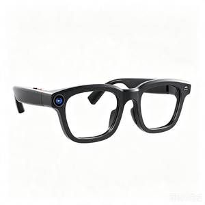 Lunettes de soleil intelligentes 800W avec caméra vidéo et <span class=keywords><strong>photo</strong></span>, <span class=keywords><strong>traduction</strong></span> IA, branches réglables, alimentation externe en option, lunettes de prise de vue intelligentes - Product Image 1