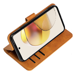 Funda de cuero magnética con tapa, funda de teléfono tipo billetera para <span class=keywords><strong>OPPO</strong></span> A57 A58 A77 A76 A55s A36 A96 A76 A17K A78 A58 con ranuras para tarjetas, funda de libro - Product Image 6
