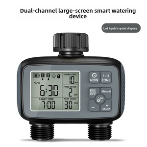 New Foreign Trade Outdoor Garden Watering Device Automatic Irrigation Controller Smart Water Valve <b>Timer</b> LCD Display <b>Timer</b> - Product Image 5
