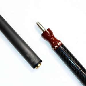 Queue de billard de saut professionnelle Smart Cue en fibre de carbone intégrale, avec prise lisse, joint rapide Uniloc et pointe de 13,5 mm - Product Image 2