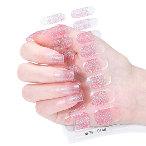 Bandes de <span class=keywords><strong>vernis</strong></span> à ongles en gel <span class=keywords><strong>semi</strong></span>-durcissable en 60 secondes, translucides roses, sans dommage, durcissement sous <span class=keywords><strong>lampe</strong></span> UV - Product Image 6