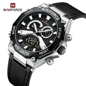 NAVIFORCE 9220 SBB relojes hombre mens שעונים ספורט קוורץ הדיגיטלי שעון עם יפן תנועת שעוני יד 2023