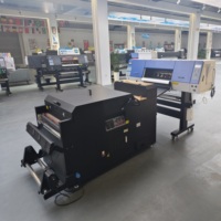 Imprimante DTF A3 en rouleau double I3200A1 de 60 cm, neuve, à plat, entièrement automatique, avec tête Epson et encre pigmentée, garantie 1 an