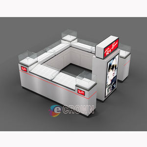 Counter4 Sided Pegboard Display Kiosk Hanging <strong>Keyshop</strong> Key Chain Keychain Display Cabinet With Hooks OEM - Product Image 3