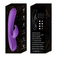 Vibrateur à double tête électrique pour stimulation du point G féminin, jouet sexuel pour adultes, vente chaude