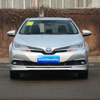 Toyota Corolla Hybride d'occasion 2016 1.8L CVT, version haut de gamme, configuration complète, voiture d'occasion fiable pour l'exportation