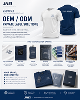 Camiseta Deportiva JNEI para Hombre, Protección Solar, 150 g/m², Secado Rápido, Transpirable, Ligera, para Uso Diario