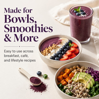 Polvo de Açaí Instantáneo Premium 1kg a Granel para Bebidas Saludables y Suplementos para Adultos, Directo de Fábrica
