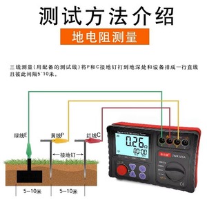 Testeur de résistance de mise à la terre numérique Tektronix TM4105A pour les applications d'alimentation, de télécommunications et minières - Product Image 5