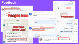 Colchón de hotel de 5 estrellas, colchón de almohada de bobina de bolsillo Individual de 12 pulgadas, colchón ortopédico hipoalergénico - Product Image 5