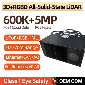 Module de caméra active de perception 3D avec fusion RGBD+IMU en temps réel, LiDAR DToF et caméra de profondeur pour robot, AGV, SLAM, ADAS - Product Image 2