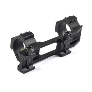 กล้องเล็งแบบ Cantilever รองรับโลโก้สั่งทำพิเศษ ขนาด 25.4/30 มม. สีดำ พร้อมระดับน้ำกันการสั่นสะเทือน อุปกรณ์เสริมสำหรับการล่าสัตว์และกิจกรรมกลางแจ้งที่ทนทาน - Product Image 6