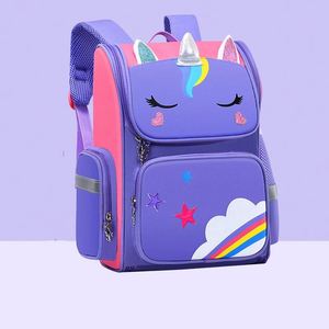 Wholesale Ready to Ship New Style Oxford Waterproof Reflective Kids School <b>Backpack</b> with Customized Color - Product Image 1