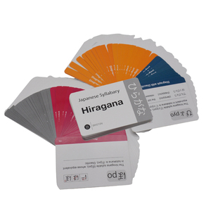 2025 Chất lượng cao tùy chỉnh in Nhật Bản bé học tập THẺ FLASH với bao bì tùy chỉnh - Product Image 5