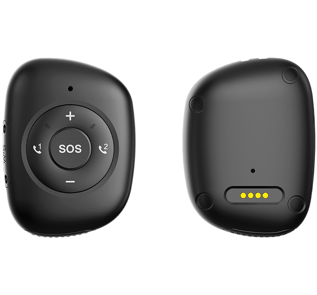 Support 4G SIM Card Mini Size GPS Tracker Two Way Call SOS Panic Button Pendant Tracking Device Plastic LBS for Children Senior