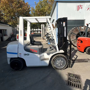 מלגזה משומשת איכותית מדגם TCM 3T FD 30 מקורית מיפן עם מנוע ומסבים מקוריים למכירה - Product Image 5