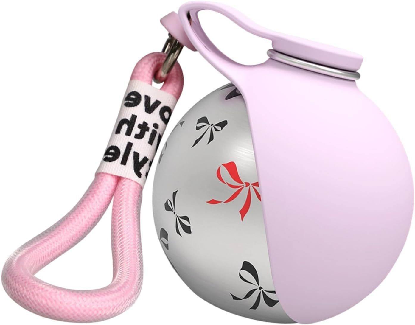 มีสีชมพูพร้อมลายพิมพ์