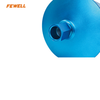 Foret diamanté à segment Arix soudé au laser, longueur 202 mm, filetage 450 mm 1-1/4UNC, pour la découpe humide de béton armé
