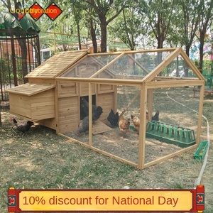 屋外多目的ウサギ小屋鳩小屋鶏小屋＆ケージ-大型巣デザインオールシーズン使用組み立て不要 - Product Image 5