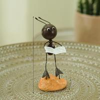 Statuette de coccinelle féerique créative, figurine décorative pour chambre, bureau, clôture extérieure, pelouse, jardin